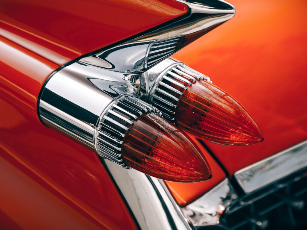 classic car tail lights