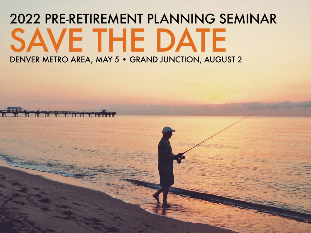 Annual pre-retirement planning seminar Save the Date image