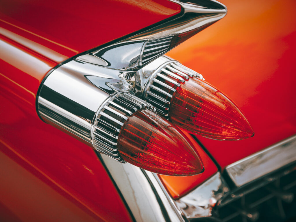 classic car tail lights